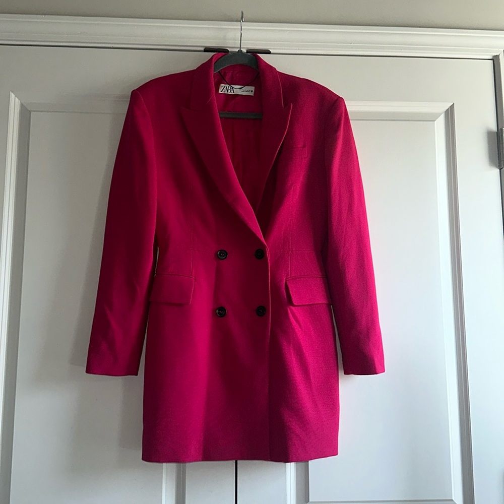 Zara pink jacket. Size M. New without tags.